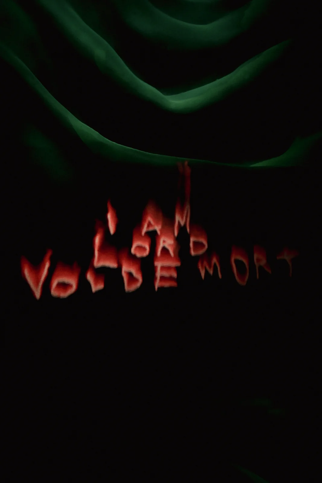 I AM LORD VOLDEMORT dark arts interactive chamber at Sentosa